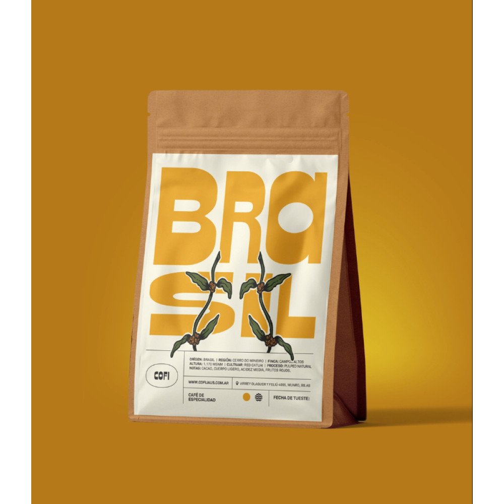  Cafe Brasil Catuai Rojo x 250 Gr (Penguin Coffee)