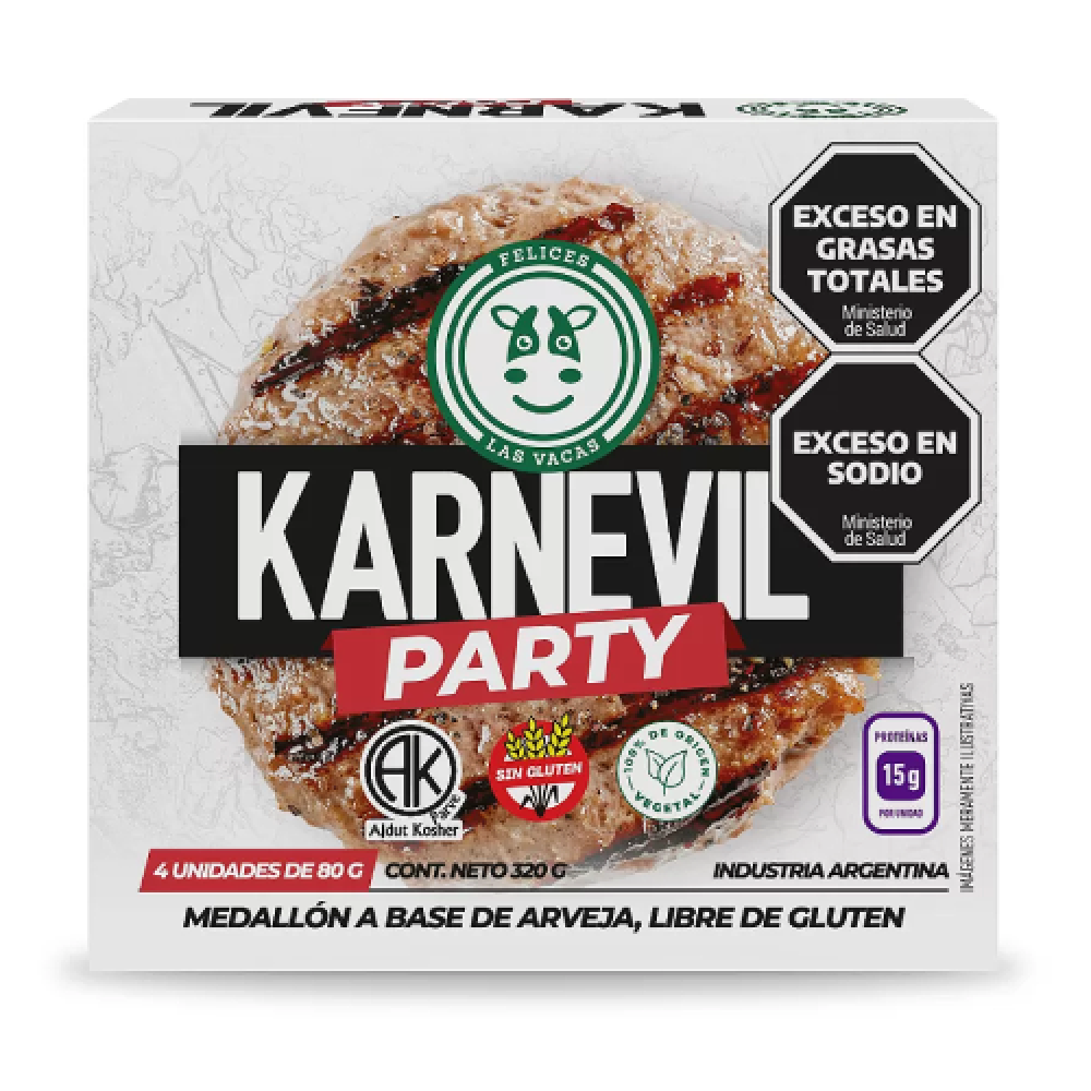 Karnevil Party - 320g (x4 unidades)