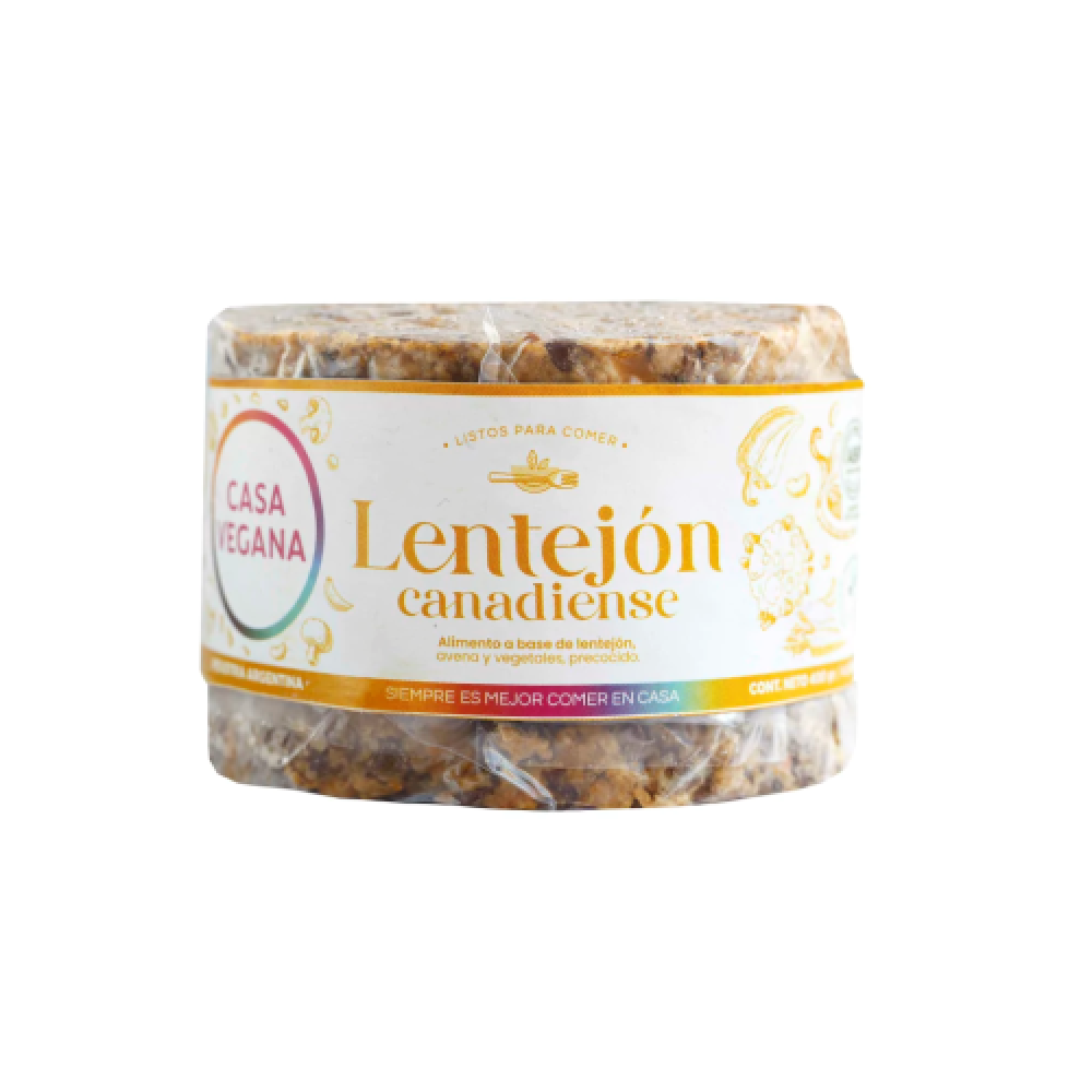 Hamburguesas de Lentejón Canadiense (x4 unidades)
