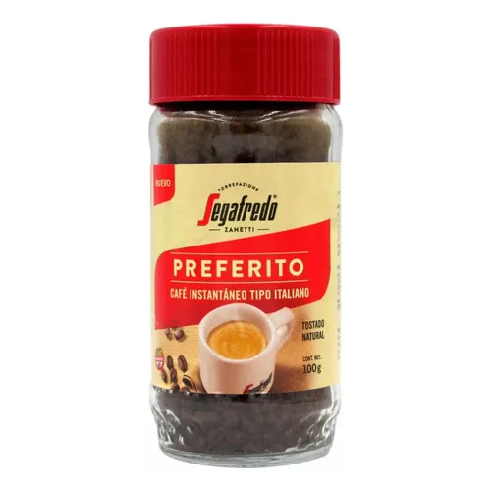 Cafe Instantaneo Tipo Italiano x 100 Gr (Segafredo)