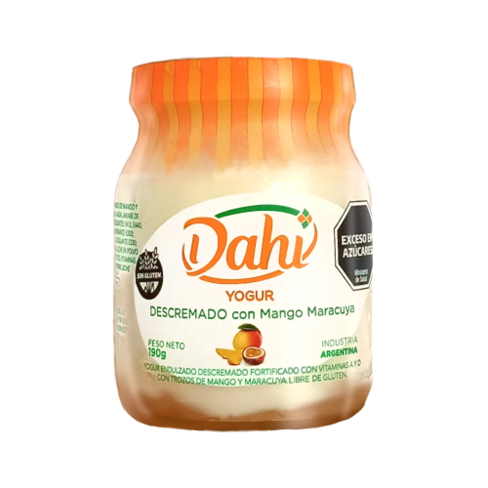 YOGUR BEBIBLE MANGO Y MARACUYÁ 250g - Dahi