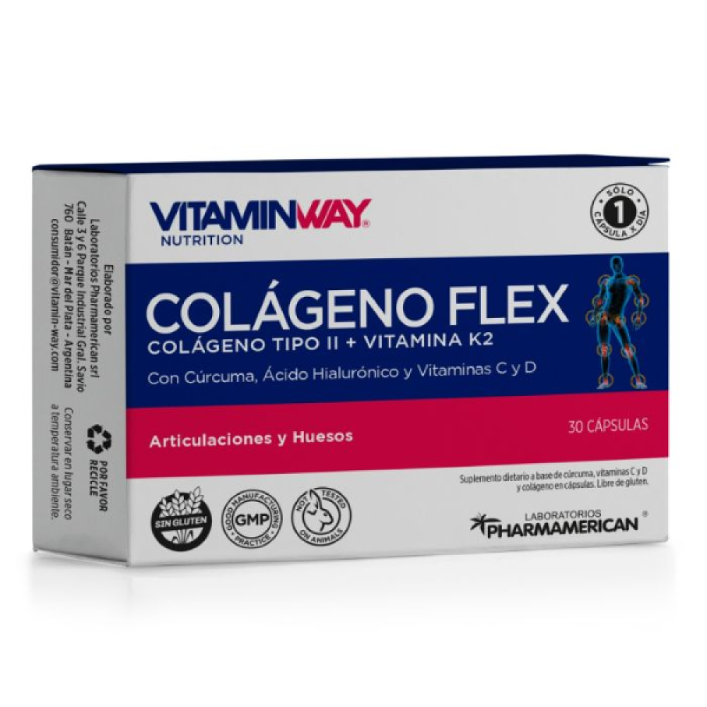 VITAMIN WAY - Colágeno FLEX (Apoyo Articular) x 30 Cápsulas