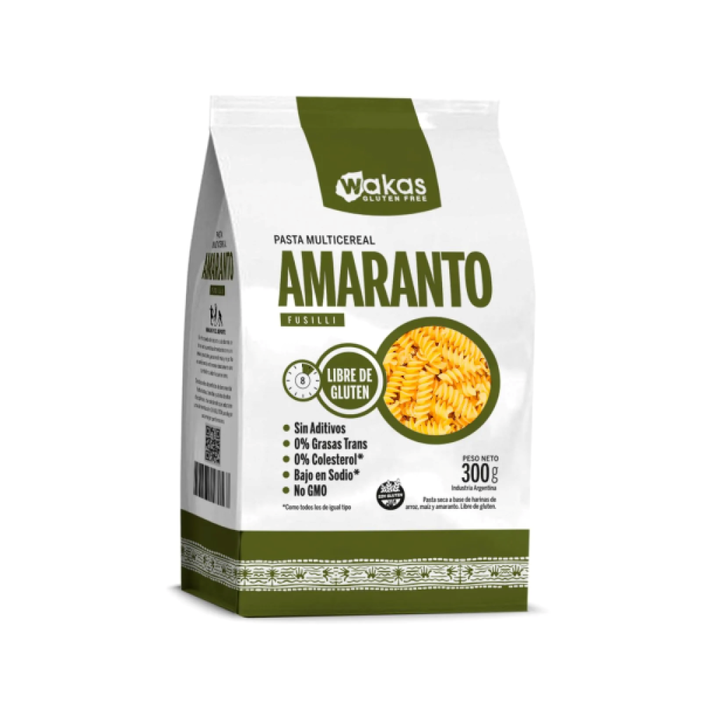 Fideos de Amaranto x 300g - Wakas