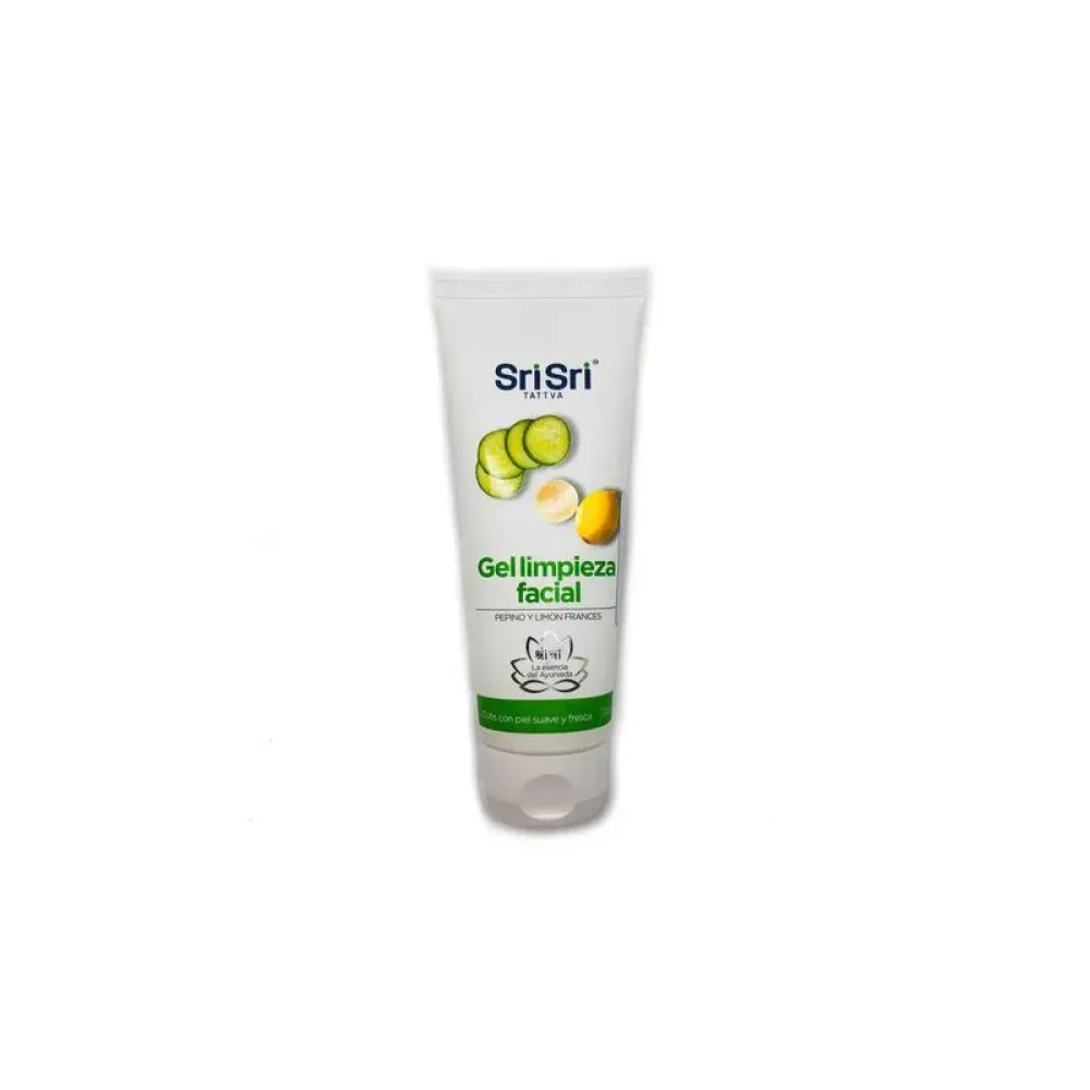 Gel De Limpieza Facial de Pepino y Limón Francés Sri Sri X 100ml