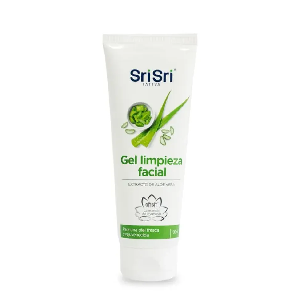 Gel de Limpieza Facial con Aloe Vera Sri Sri x 100ml