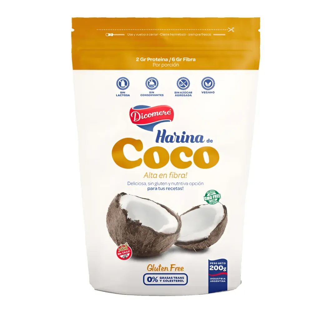 Harina De Coco x 200 Gr SIN TACC (Dicomere)