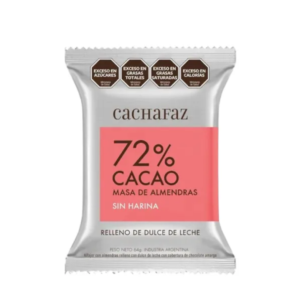Alfajor 72% Cacao - Cachafaz