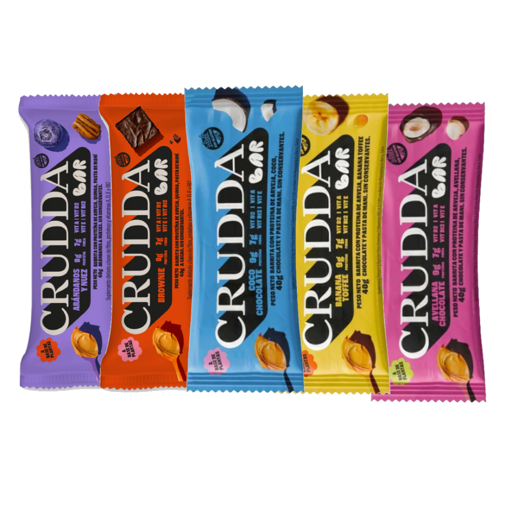 Barritas CRUDDA - 40gr