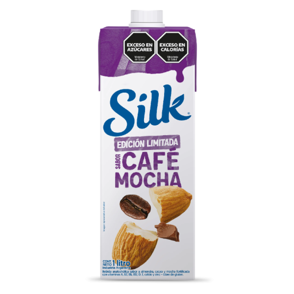 SILK - Bebida de Almendras Sabor Café Mocha x 1 Litro