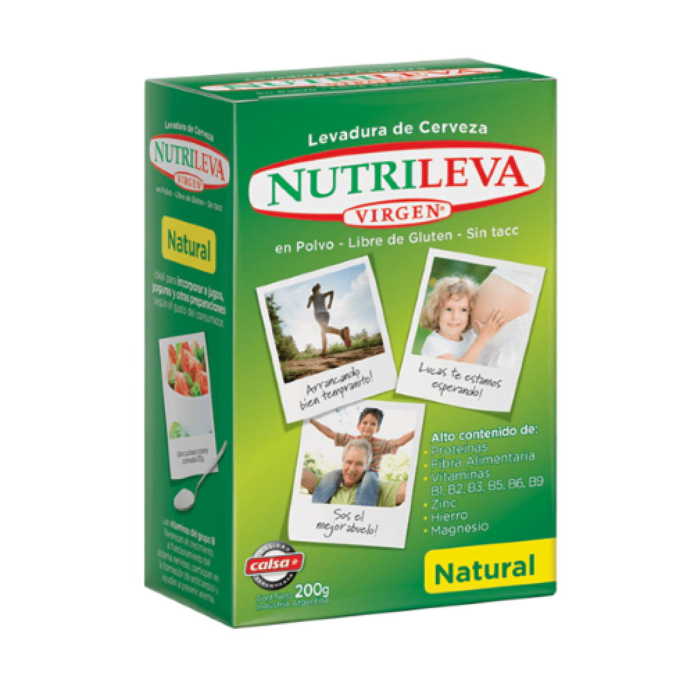 Levadura de Cerveza Virgen (Desamargada) - NUTRILEVA x 200g