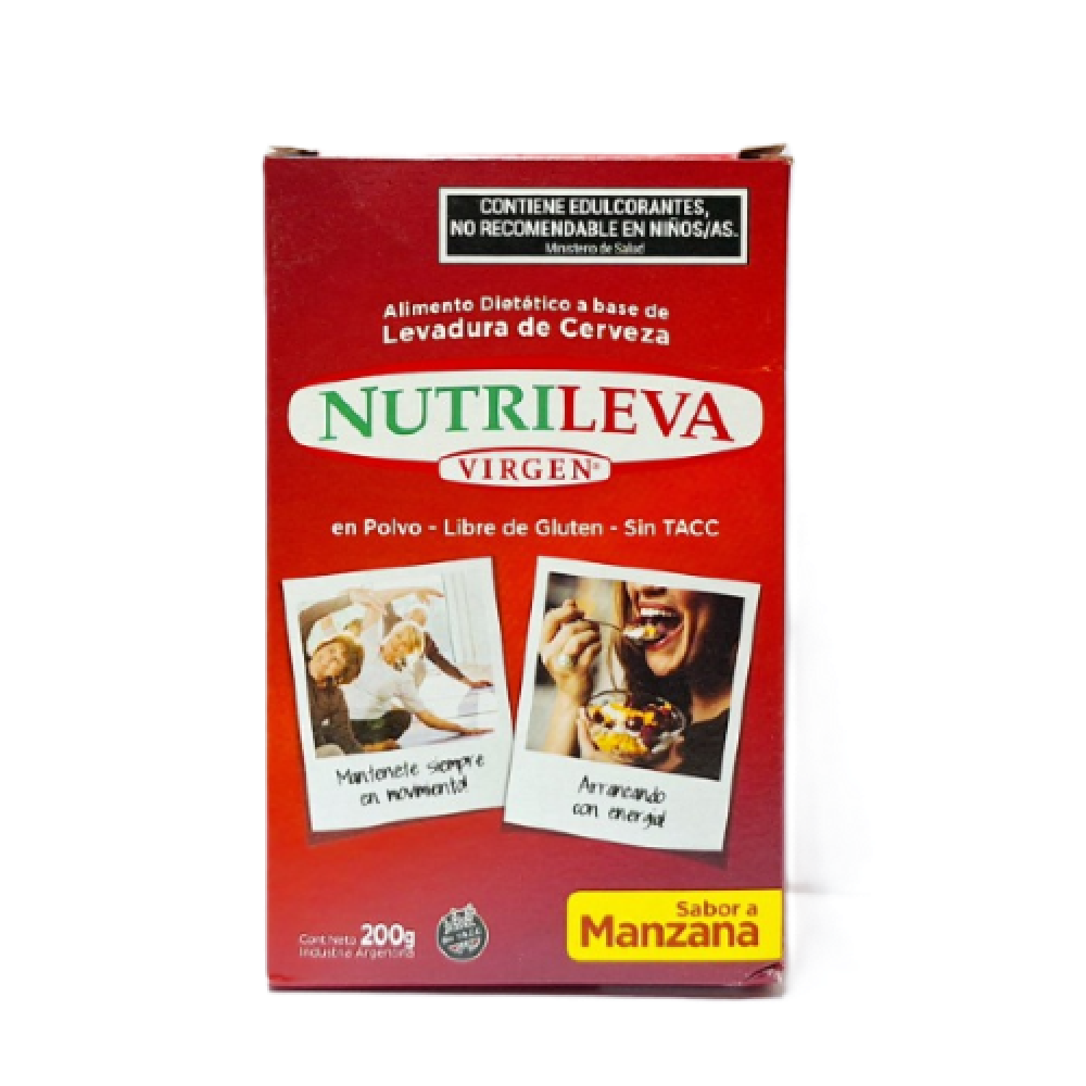 Levadura de Cerveza Sabor Manzana - NUTRILEVA x 200g