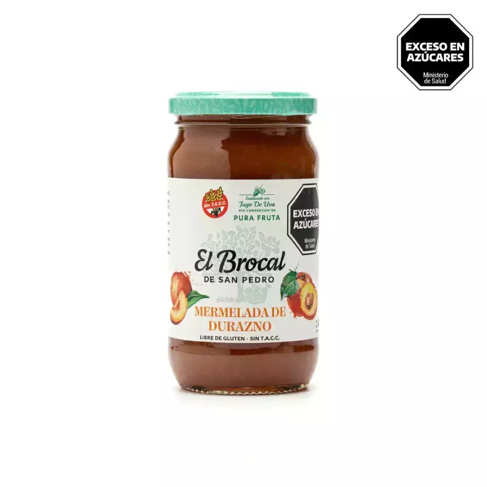 Mermelada de Durazno Light - El Brocal | 400g