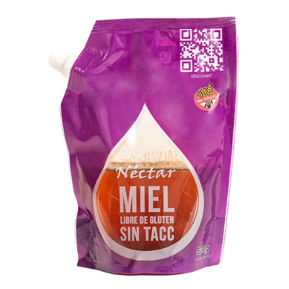 NECTAR - Miel Líquida Multiflora DoyPack con Pico x 500g
