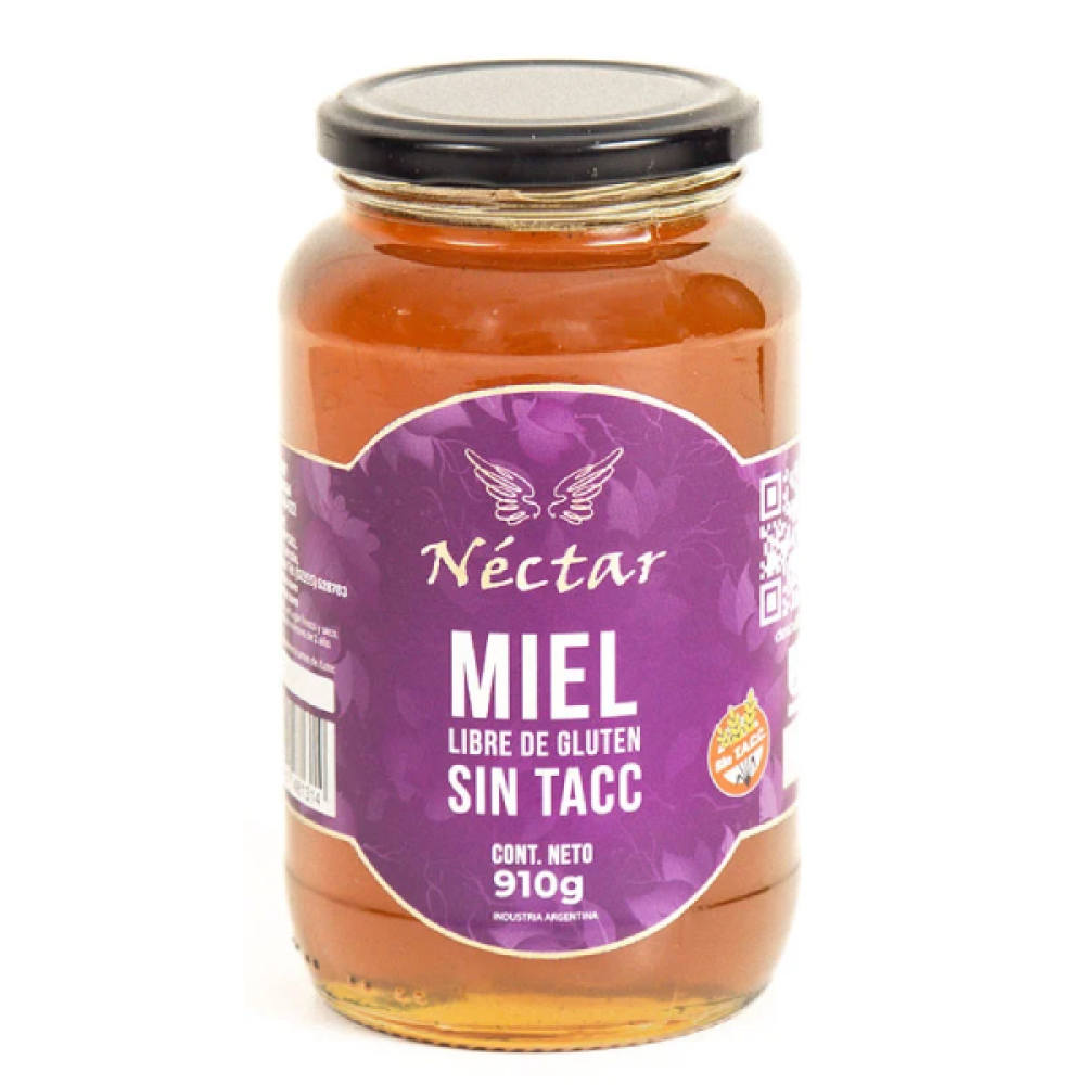 NECTAR - Miel Líquida Multiflora Frasco Familiar x 910g