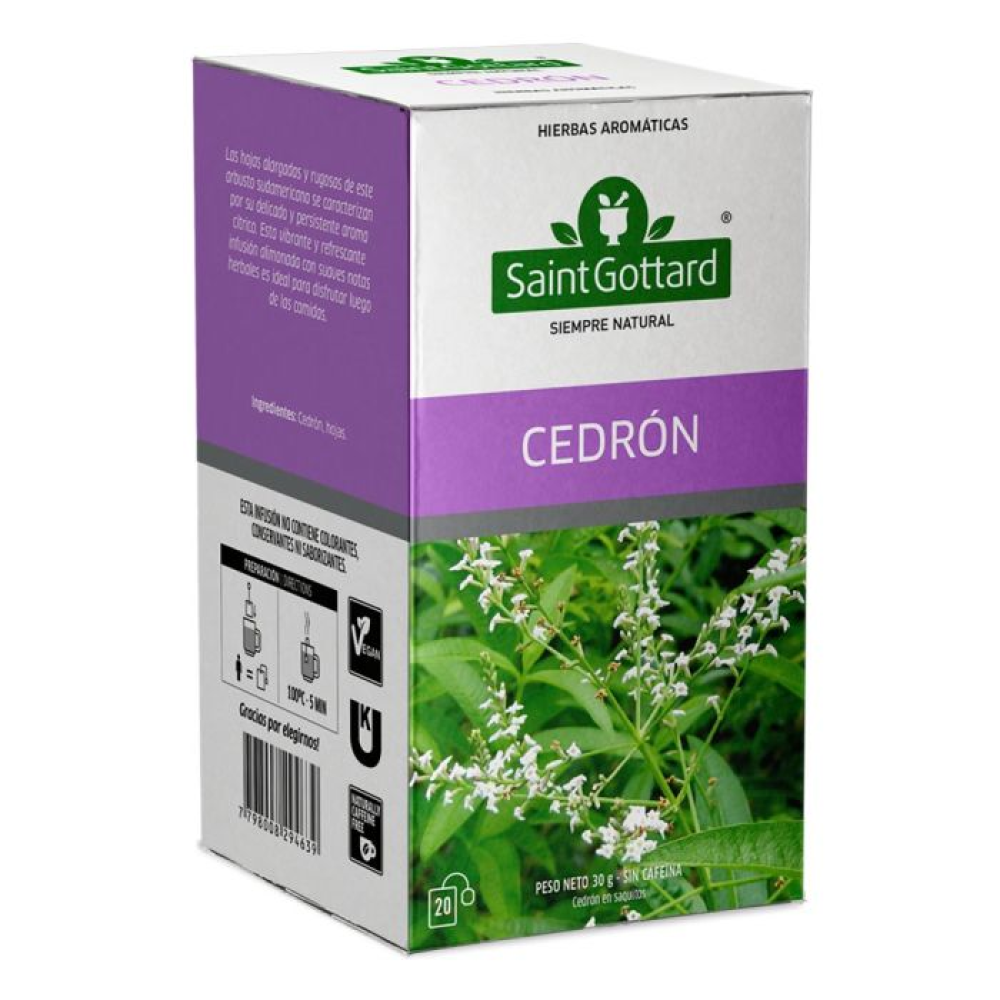 Té de Cedrón Saint Gottard