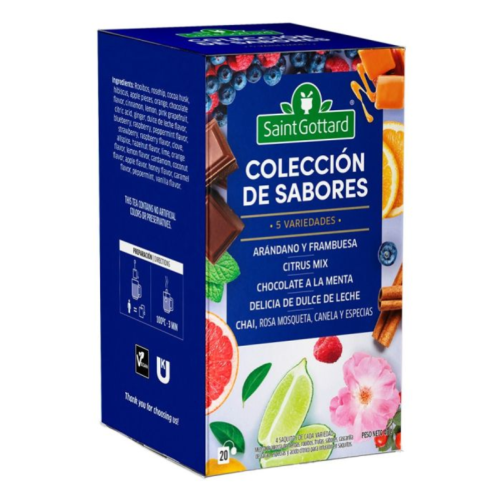 Té Colección de Sabores Saint Gottard