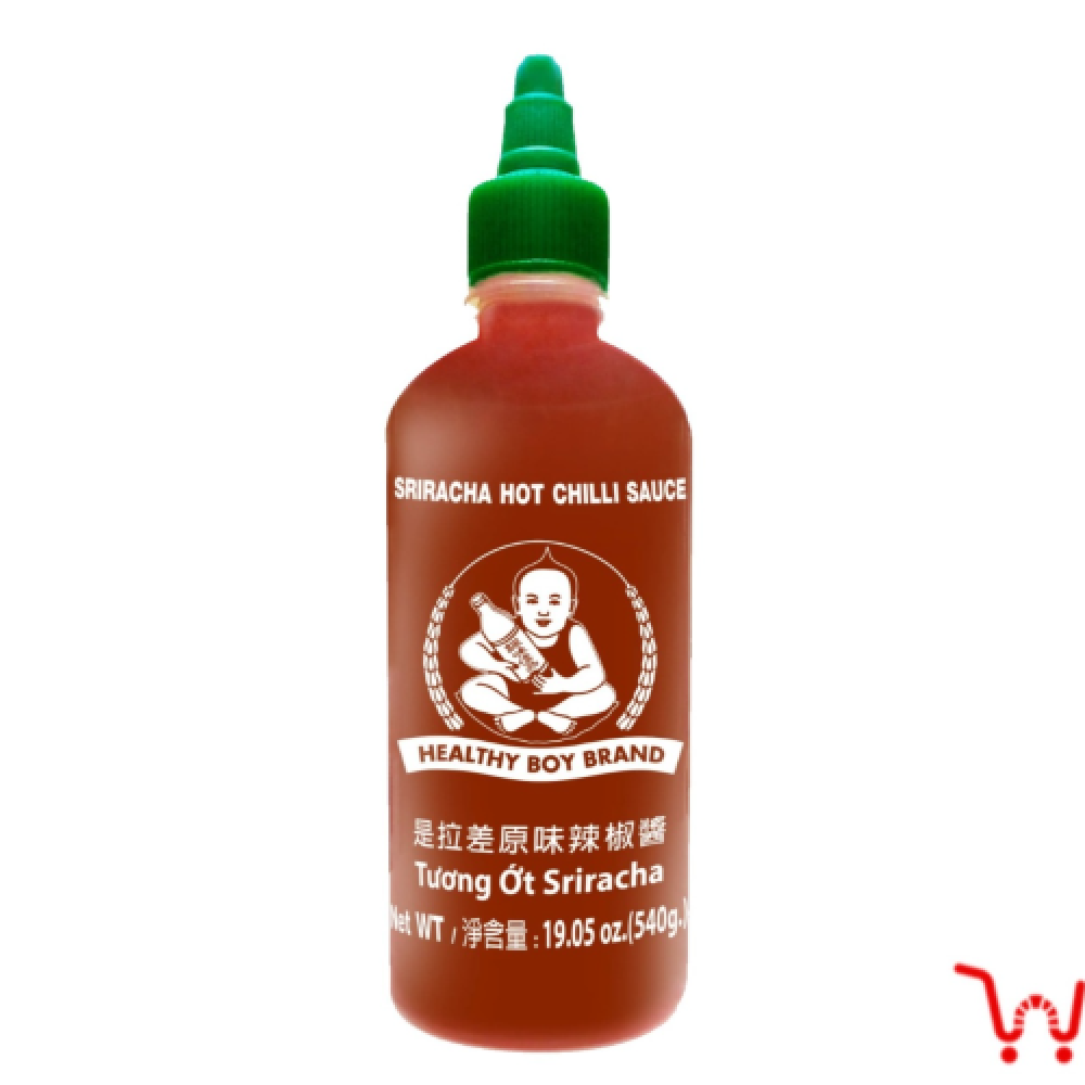Salsa HEALTHY BOY - Sriracha Hot Chilli Sauce x 540ml