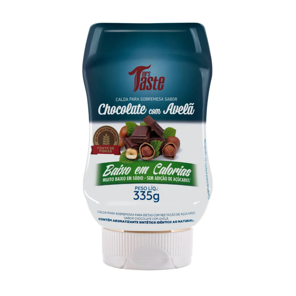 MRS TASTE - Salsa de Chocolate con Avellanas x 335g