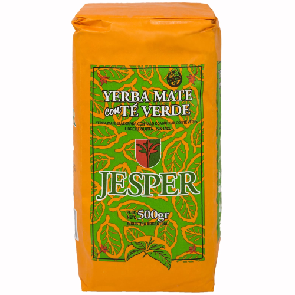 JESPER - Yerba Mate con Té Verde x 500g
