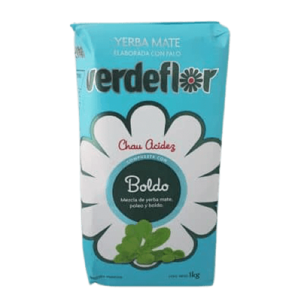 VERDEFLOR - Yerba Mate Compuesta con Boldo x 500g