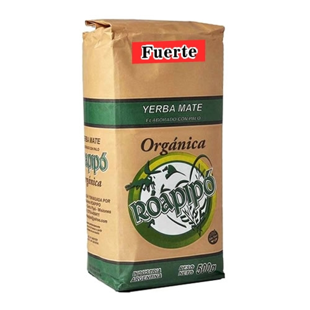 ROAPIPO - Yerba Mate Orgánica Fuerte x 500g