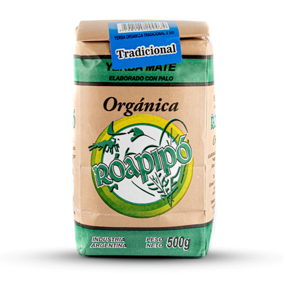 ROAPIPO - Yerba Mate Tradicional Orgánica x 500g