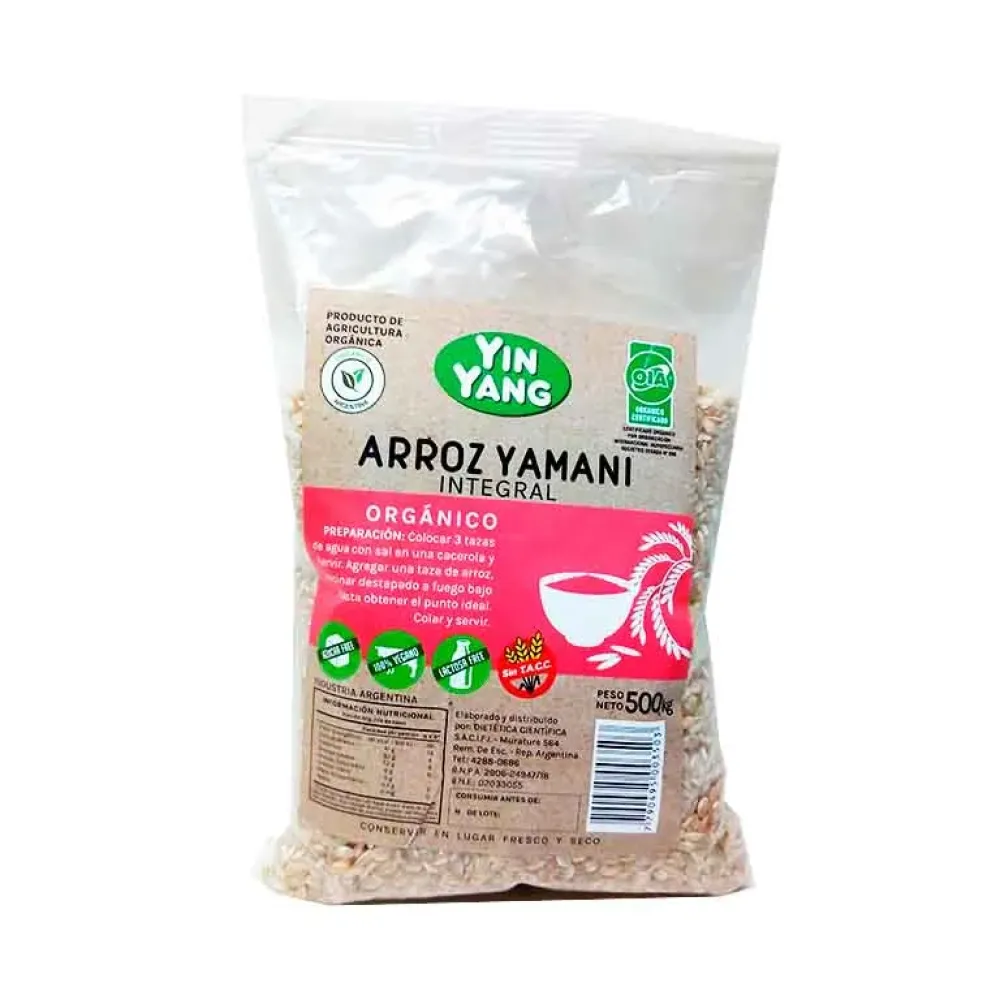 ARROZ YAMANÍ 500g - Yin Yang
