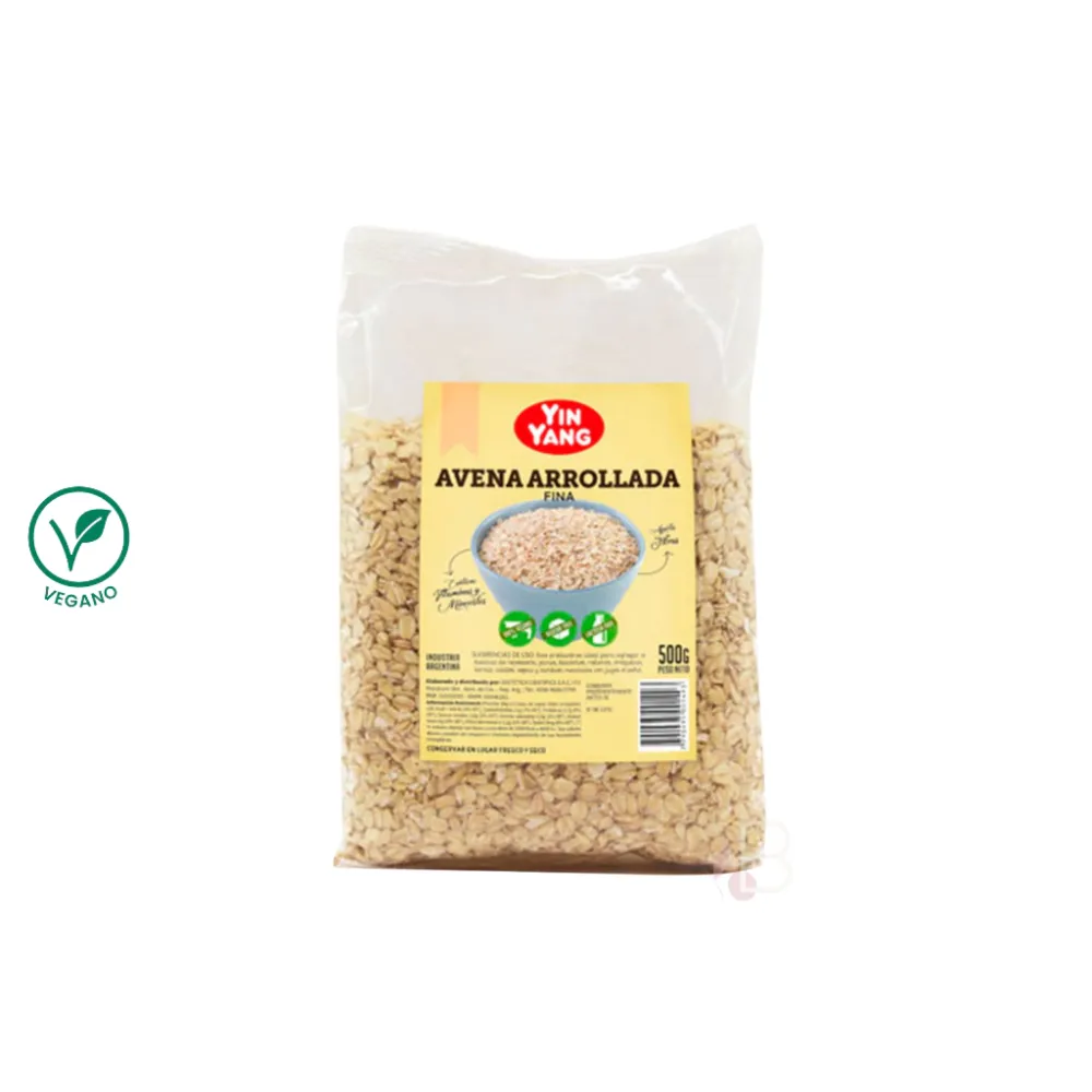 AVENA ARROLLADA FINA 500g - Yin Yang