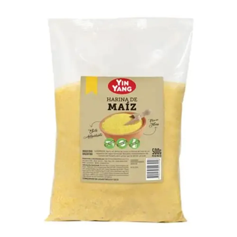 HARINA DE MAÍZ 500g - Yin Yang