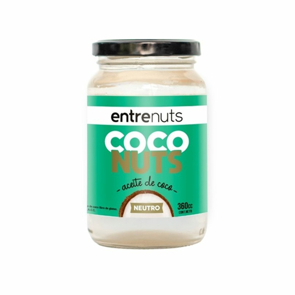 Aceite de Coco Neutro - Entrenuts x 360cc