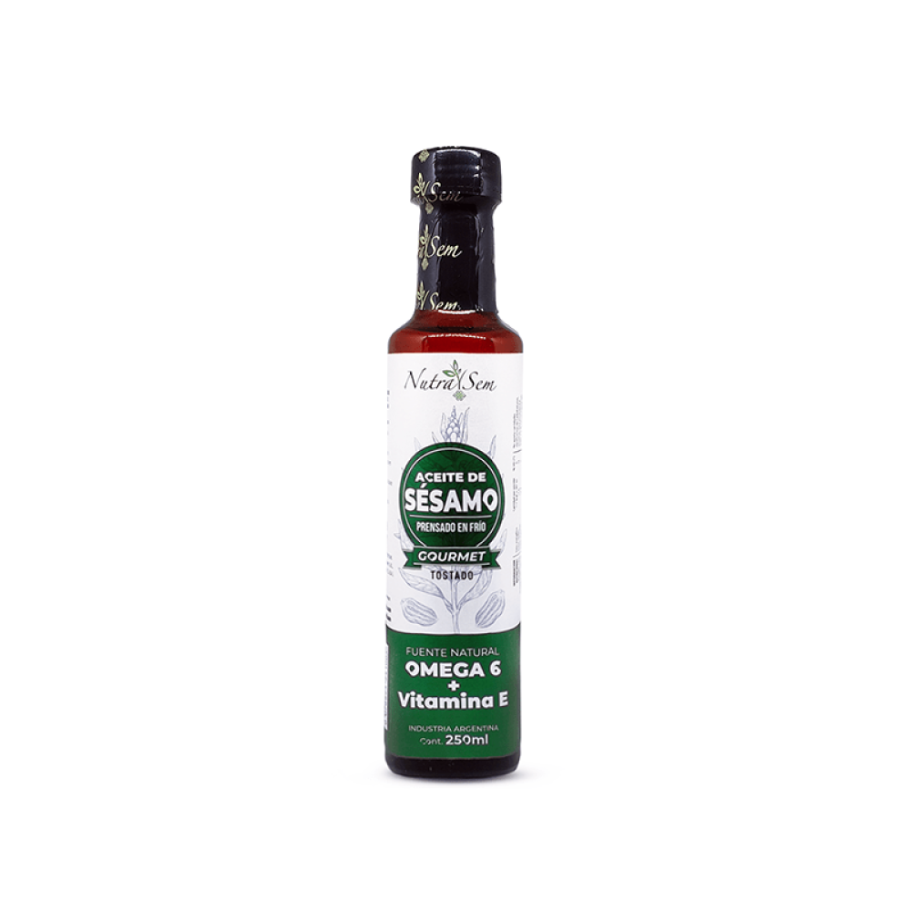 NUTRASEM - Aceite de Sésamo (Ajonjolí) Gourmet x 250ml