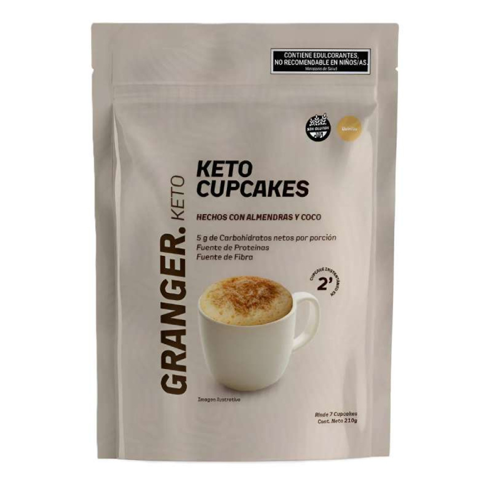 KETO CUPCAKES VAINILLA 210g - Granger Keto