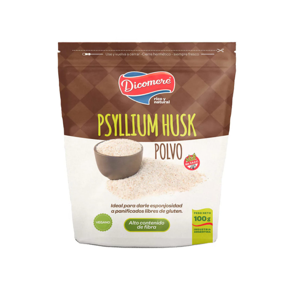 PSYLLIUM HUSK EN POLVO 100g - Dicomere