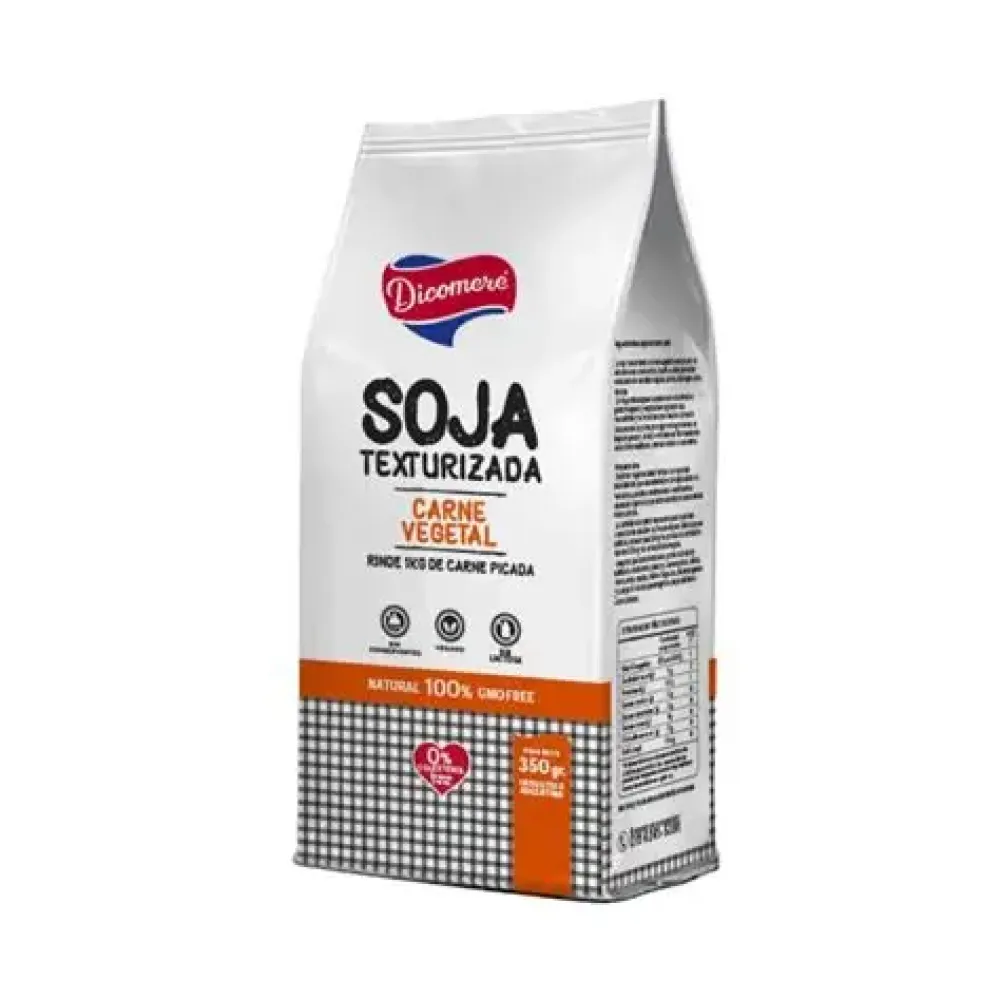 SOJA TEXTURIZADA FINA 350g - Dicomere
