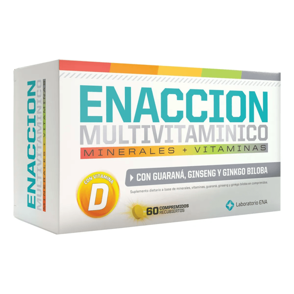Enaccion multivitaminico 60 caps
