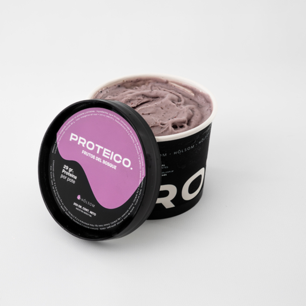 Helado Proteico Sabor Frutos del Bosque – 160g