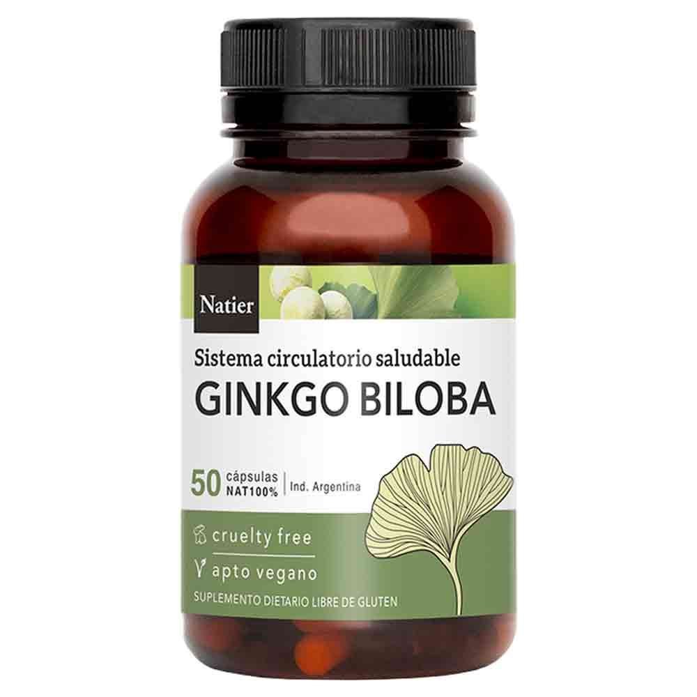  Ginkgo Biloba x 50 Capsulas (Natier)