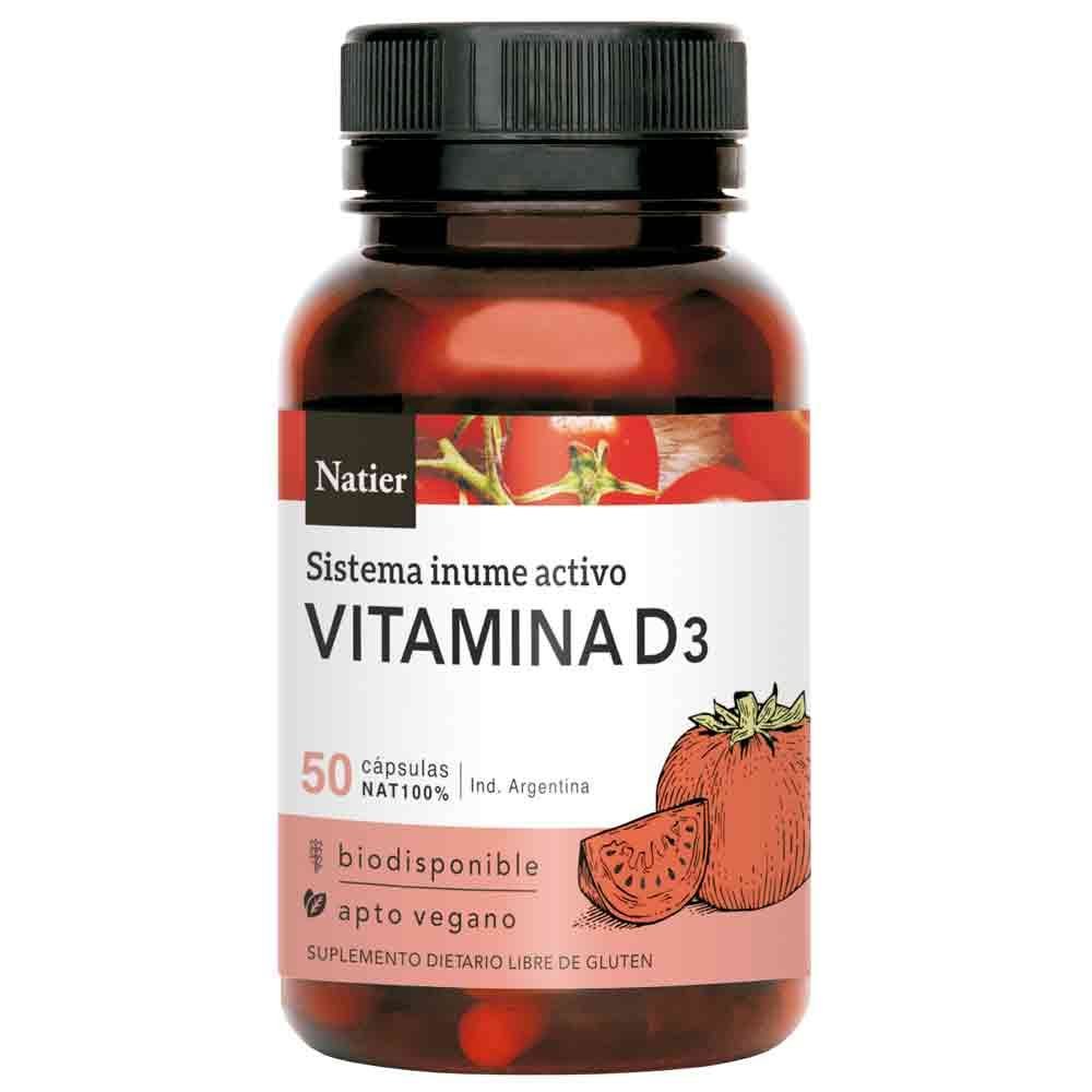  Vitamina D x 50 Capsulas (Natier)
