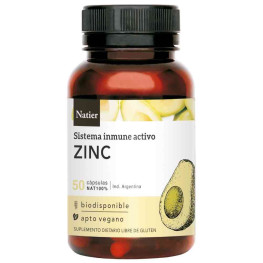 ZINC x 50 Caps - Natier