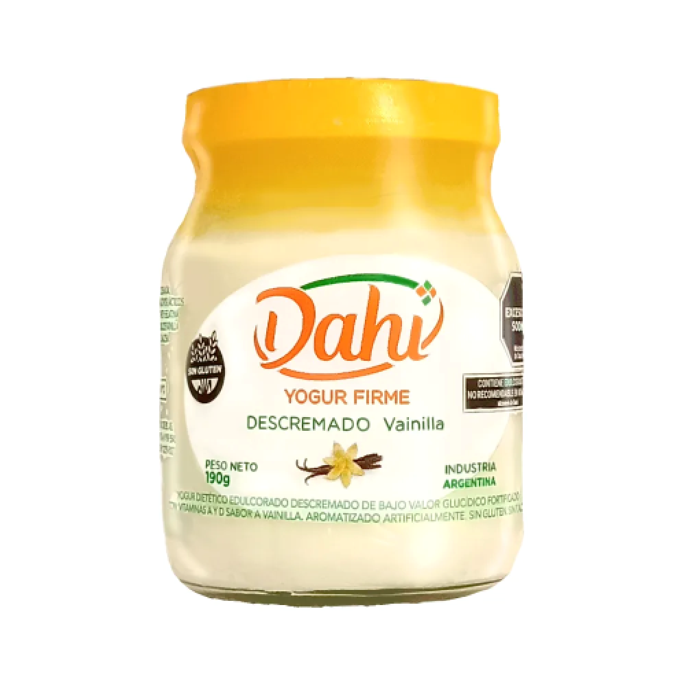 Yogurt DAHI Firme Vainilla – 190g